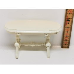 Ovalt bord til dukkehus scala 1:12 (brugt)