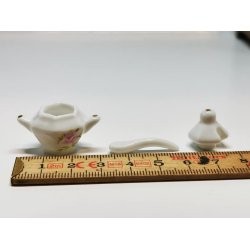 Skl i porceln med ske (ny)