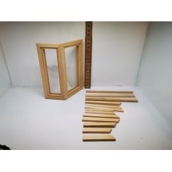 Hjrne vindue i umalet tr (nyt) Eurominis nr HM520