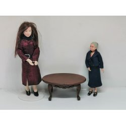 Bord i mrkt tr (nyt) nr V23296v