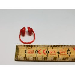 Hretelefoner i plastik (ny)