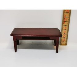 Sofabord til dukkehus scala 1:12 (skuffe mangler/brugt)