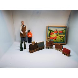 Erzgebirge hus i tr fra 1960'erne (brugt)