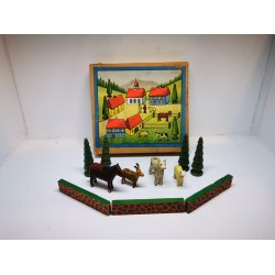 Erzgebirge mur/hegn i tr fra 1960'erne (brugt)