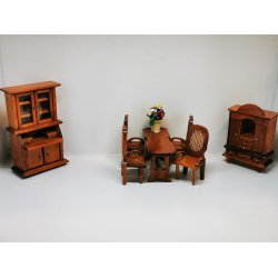 Stol til dukkerhuse scala 1:16/1:18 (brugt)