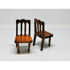 Stol til dukkerhus scala 1:16/1:18 (brugt)