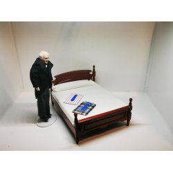 Ternet skjorte med slips (ny)