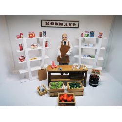 Solgryn ske (hndlavet)