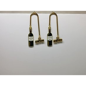 Sjove �reringe til hende der elsker r�dvin (nikkelfri)