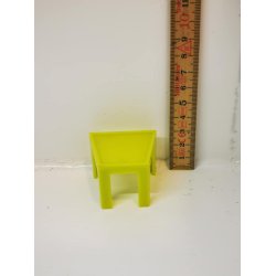 Bord/skammel i plastik (brugt)