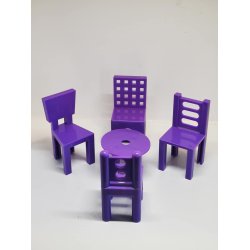 Bord i plastik (brugt)