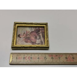 Billede af hest og rytter (brugt)