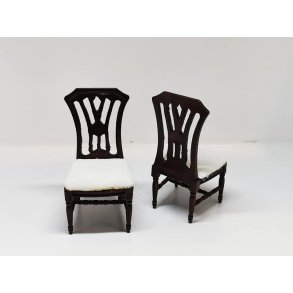 Spisebords stol til dukkerhuse scala 1:12 (ny)