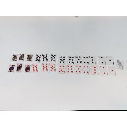 Spillekort. Klr og ruder i bl ske (nye)