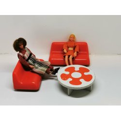 Sofa i plastik (brugt)