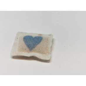 Pude med hjerte (brugt)