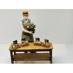 Blomsterfr i ske (hndlavet)