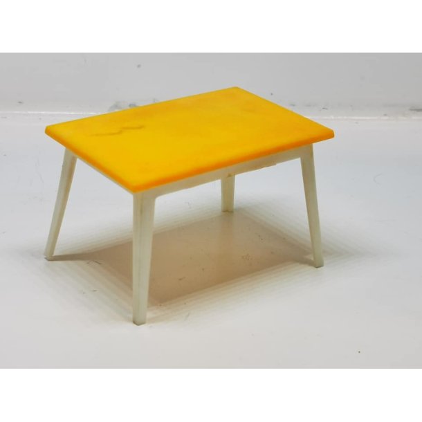 Foragt Politisk Fonetik Retro bord i plastik (brugt) - Borde scala 1:16 - Frost miniature