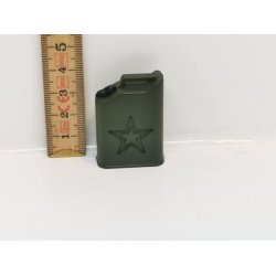 Benzin dunk med holder (ny)