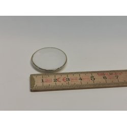 Tallerken / rundt fad i porceln (nyt) dia 3 cm