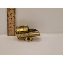 Koks spand i messing (brugt)