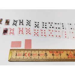 Spillekort. Klr og ruder i bl ske (nye)