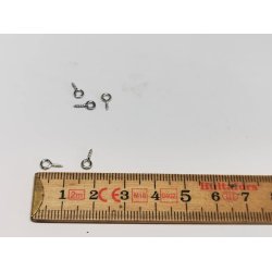 5 sm skruer med je i metal (nye)