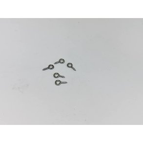 5 sm skruer med je i metal (nye)