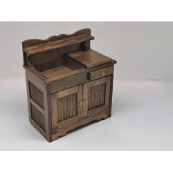 Kkken skab til vask, til dukkehus scala 1:12 (nyt)