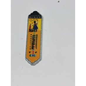 Termometer/skilt i metal (nyt)