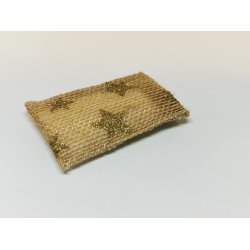 Pude med guld stjerner (brugt)