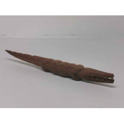 Tr krokodille (brugt)