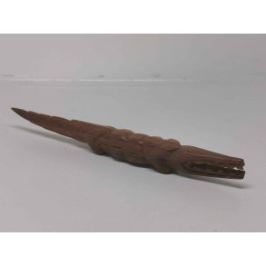 Tr krokodille (brugt)