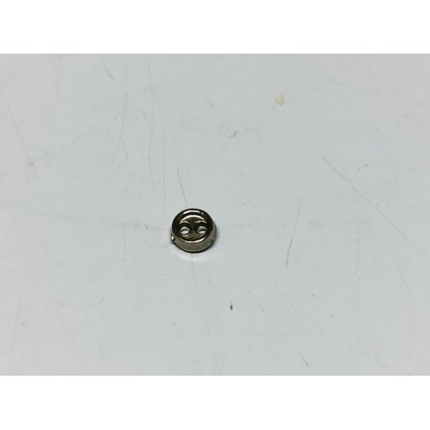 Slv knap 0,4 cm (ny)