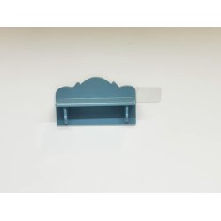 10 stk Meget tynd plastik strimmel, dobbelt klbende. (nyt)