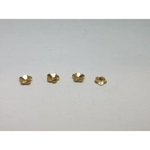 4 perle skle i metal (nye)