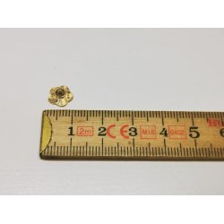 4 perle skle i metal (nye)