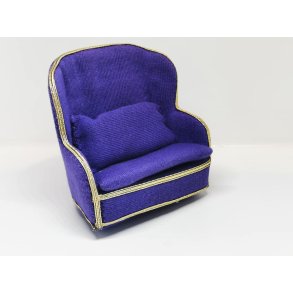 Lilla sofa til dukkehus scala 1:12 (hndlavet)