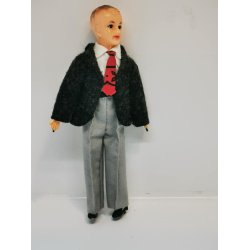 Petite princess mand fra 1960'erne (brugt)