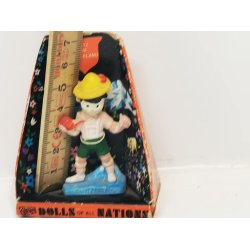 Mouritz from Swaziland. Dolls of all nations fra 1970erne i original emballage (brugt)