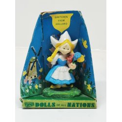 Gretchen from Holland. Dolls of all nations i original emballage. Fra 1970erne (brugt)