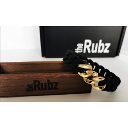 The Rubz armbnd Classic 20 Black/ Soft Gold