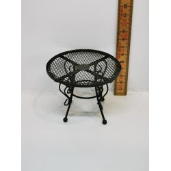 Reutter havebord i metal til dukkehus scala 1:12 (nyt)