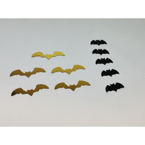 10 flagermus. Halloween pynt (nye)