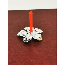 DIY Lysestage med rdt eller hvidt lys (nyt)