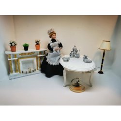 Mus i osteklokke (ny)