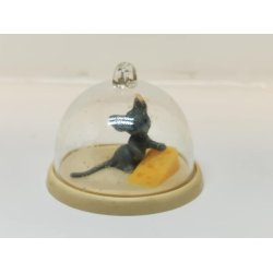 Mus i osteklokke (ny)