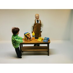 Bugles Chips pose til dukkehus scala 1:12 (ny)