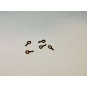 5 sm skruer i kobber (nye)