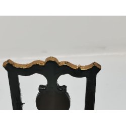 Stol til dukkehus scala 1:12 (gammel/antik)